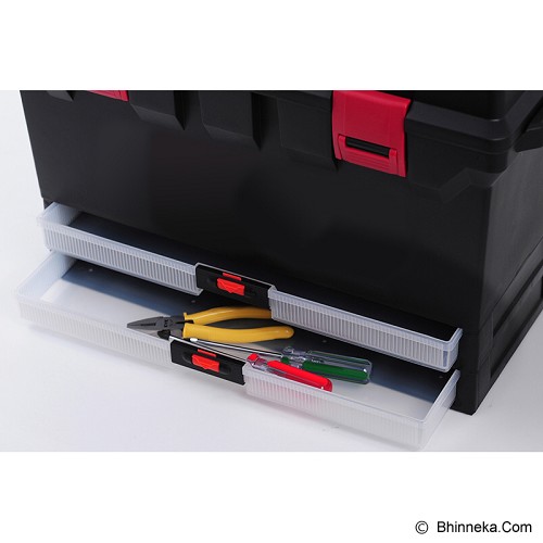 SHUTER Tools Storage Box TB-802 - Red/Black